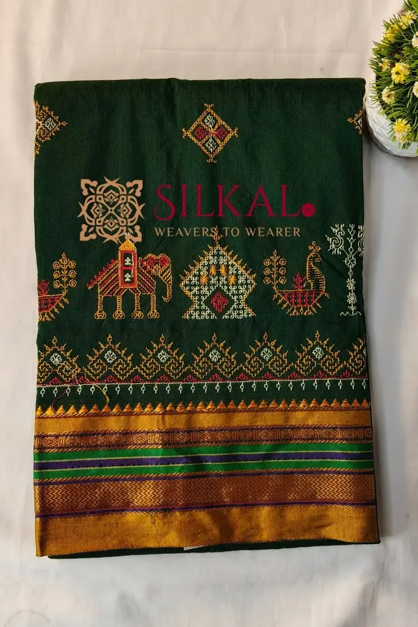 Ilkal_Kasuti_Saree_SKL04187