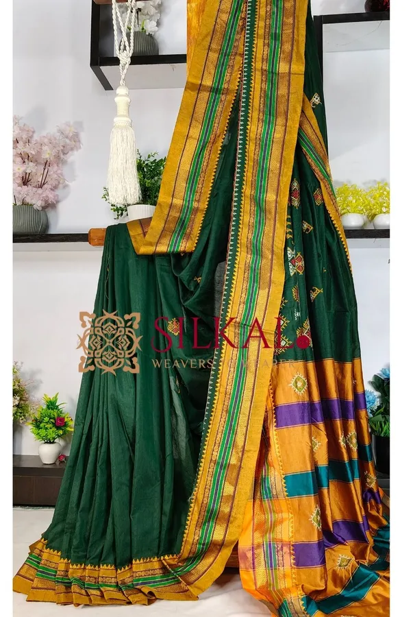 Ilkal_Kasuti_Saree_SKL04187