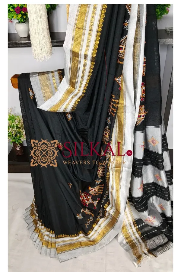 Ilkal_Kasuti_Saree_SKL04188
