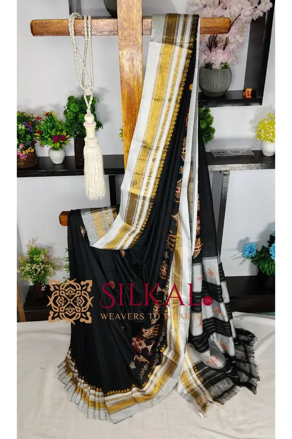 Ilkal_Kasuti_Saree_SKL04188