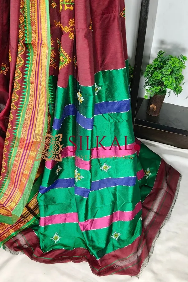 Ilkal_Kasuti_Saree_SKL04189