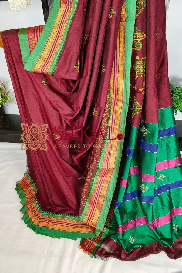 Ilkal_Kasuti_Saree_SKL04189