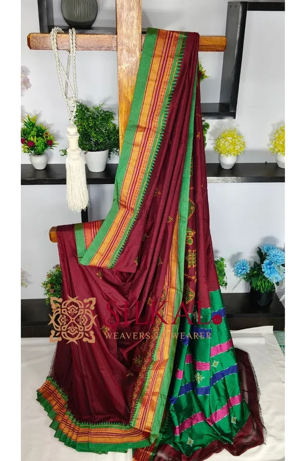 Ilkal_Kasuti_Saree_SKL04189
