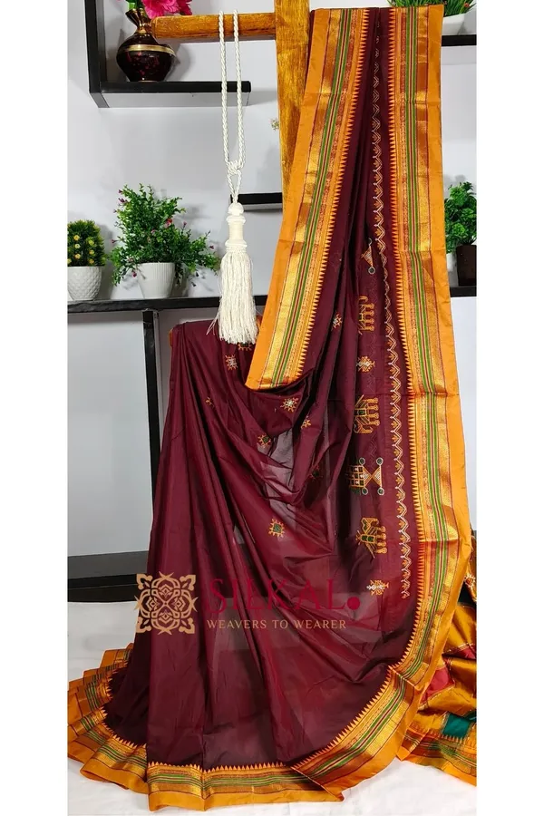 Ilkal_Kasuti_Sarees_Saree_Code-_SKL3058