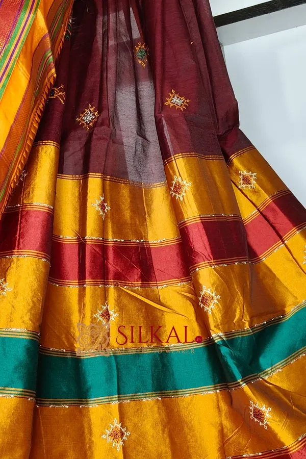 Ilkal_Kasuti_Sarees_Saree_Code-_SKL3058
