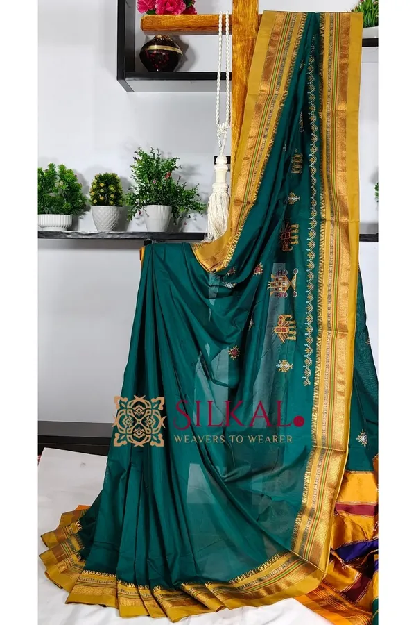 Ilkal_Kasuti_Sarees_Saree_Code-_SKL3059
