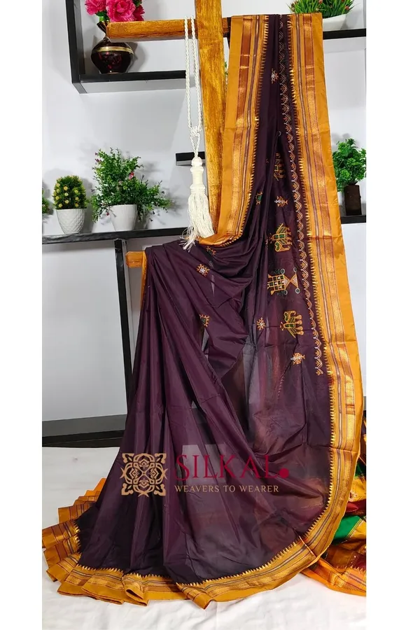 Ilkal_Kasuti_Sarees_Saree_Code-_SKL3102