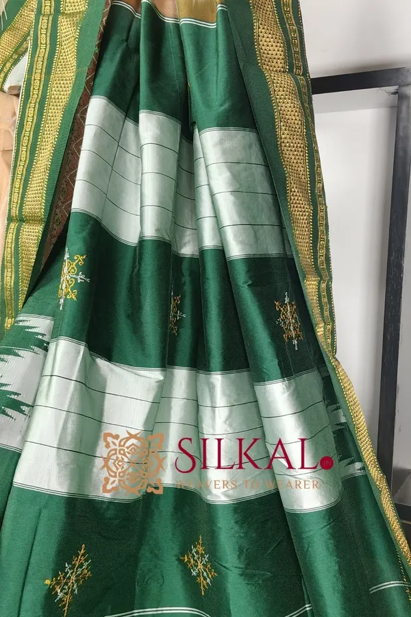 Ilkal_Kasuti_Tample_Border_Sarees_Code-_SKL03660