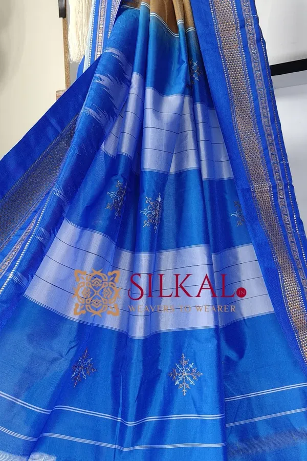 Ilkal_Kasuti_Tample_Border_Sarees_Code-_SKL03661