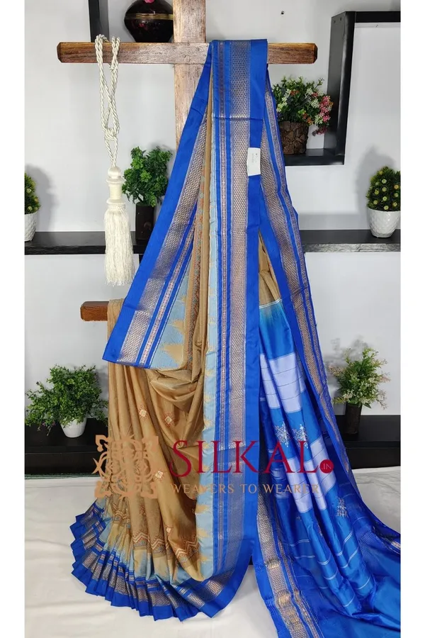 Ilkal_Kasuti_Tample_Border_Sarees_Code-_SKL03661