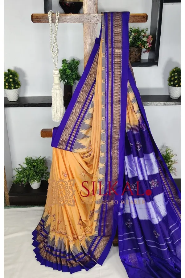Ilkal_Kasuti_Tample_Border_Sarees_Code-_SKL03663