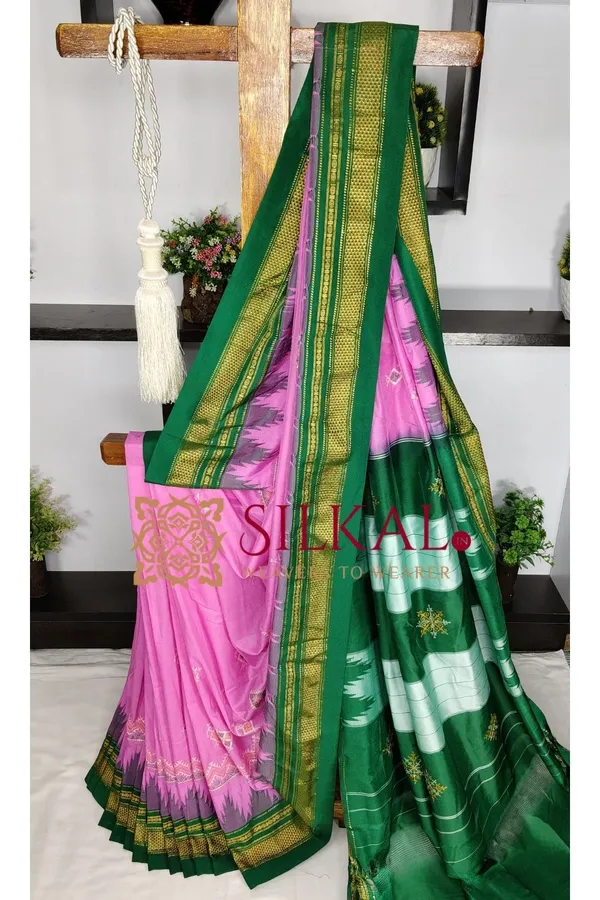 Ilkal_Kasuti_Tample_Border_Sarees_SKL03694
