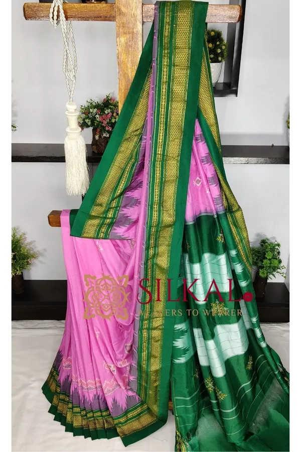 Ilkal_Kasuti_Tample_Border_Sarees_SKL03694