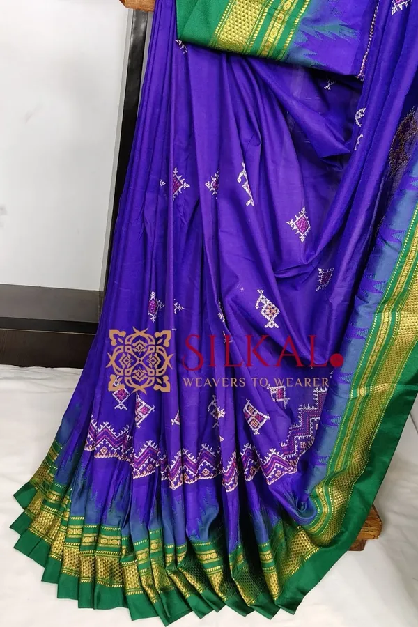 Ilkal_Kasuti_Tample_Border_Sarees_SKL03786