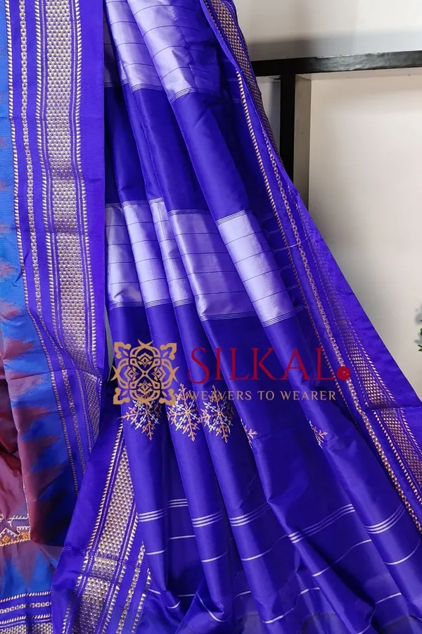 Ilkal_Kasuti_Tample_Border_Sarees_SKL03787