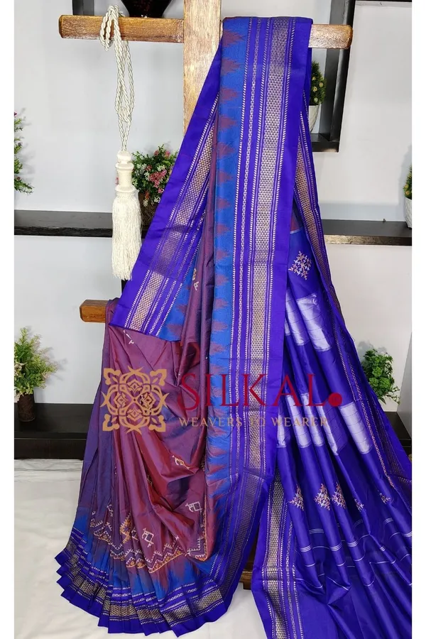 Ilkal_Kasuti_Tample_Border_Sarees_SKL03787