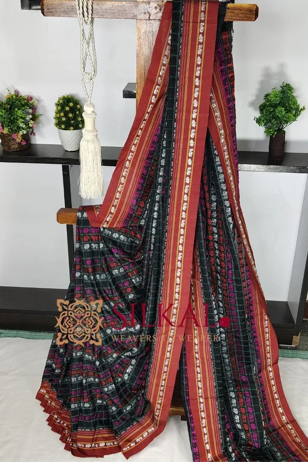 Ilkal_Khun_Viscose_Cotton__Saree_SKL03543