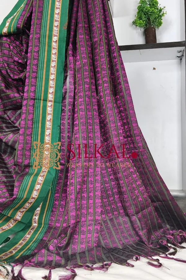 Ilkal_Khun_Viscose_Cotton__Saree_SKL03546