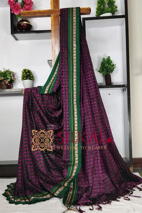 Ilkal_Khun_Viscose_Cotton__Saree_SKL03546