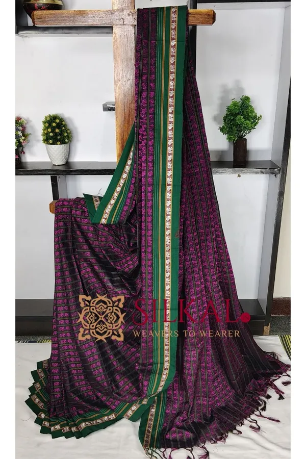 Ilkal_Khun_Viscose_Cotton__Saree_SKL03546