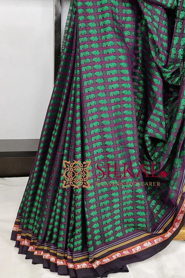 Ilkal_Khun_Viscose_Cotton__Saree_SKL03547