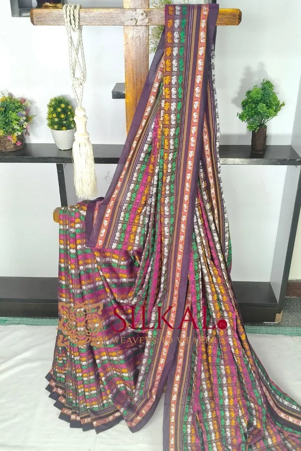 Ilkal_Khun_Viscose_Cotton__Saree_SKL03548