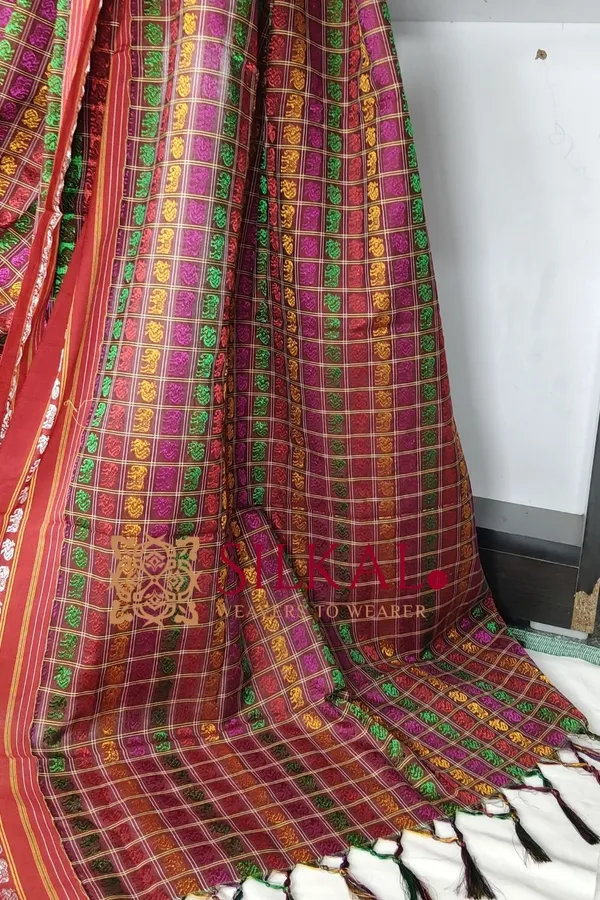 Ilkal_Khun_Viscose_Cotton__Saree_SKL03549