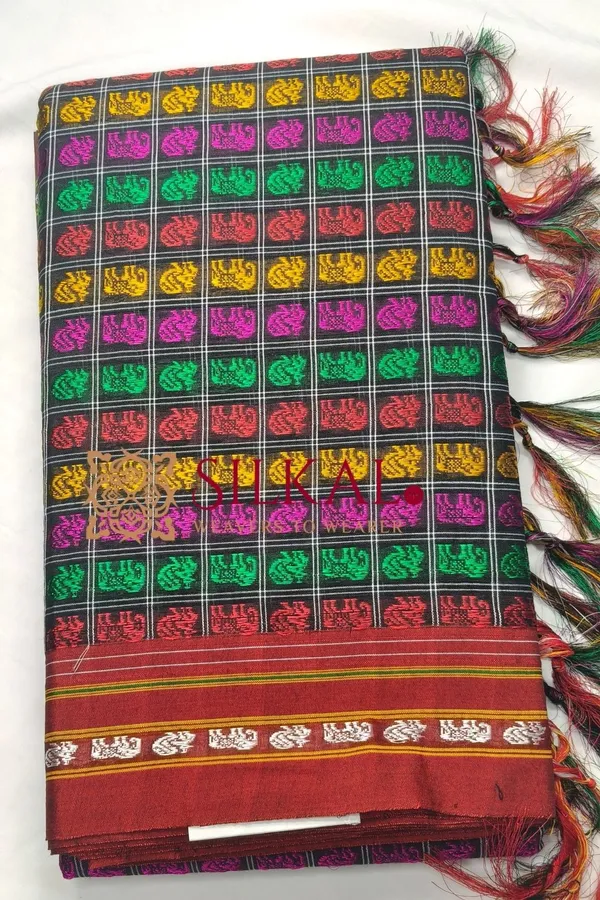 Ilkal_Khun_Viscose_Cotton__Saree_SKL03550