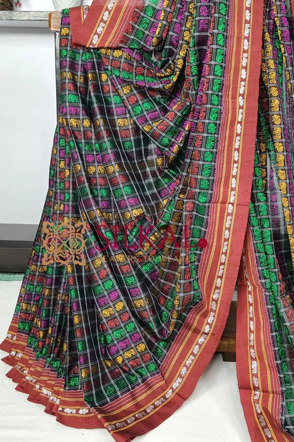 Ilkal_Khun_Viscose_Cotton__Saree_SKL03550