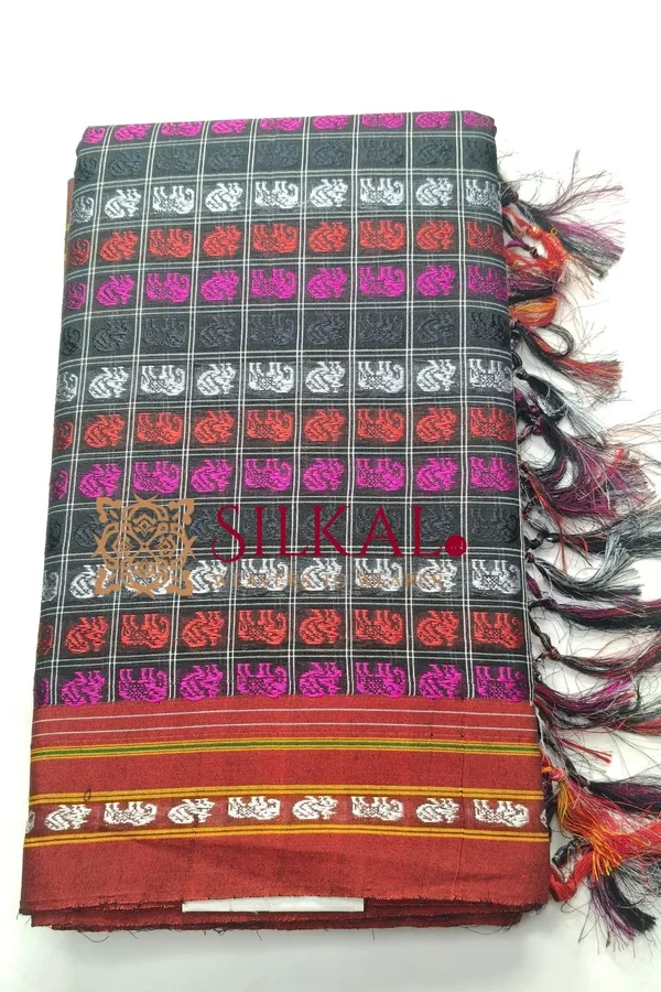 Ilkal_Khun_Viscose_Cotton__Saree_SKL03551