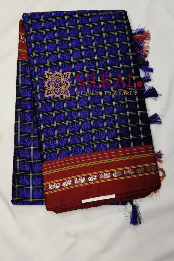 Ilkal_Khun_Viscose_Cotton__Saree_SKL03553