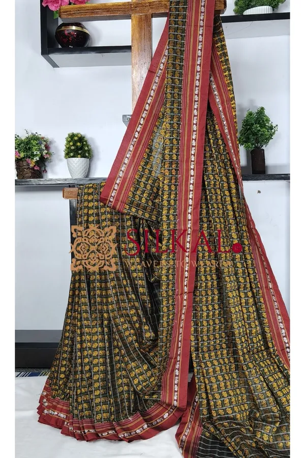 Ilkal_Khun_Viscose_Cotton__Saree_SKL03554