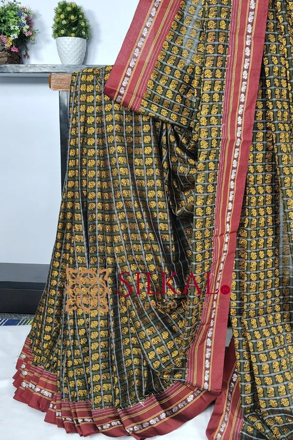 Ilkal_Khun_Viscose_Cotton__Saree_SKL03554