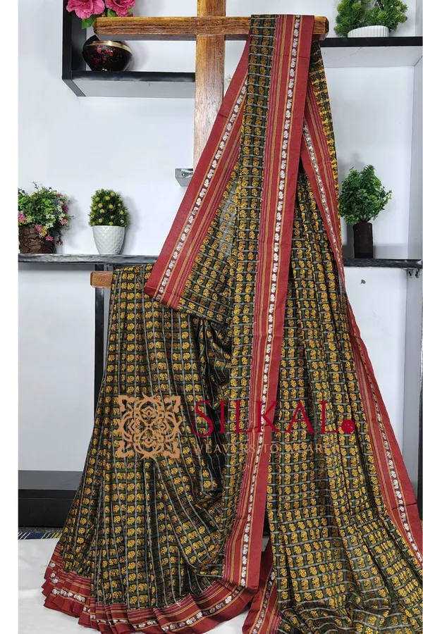 Ilkal_Khun_Viscose_Cotton__Saree_SKL03554
