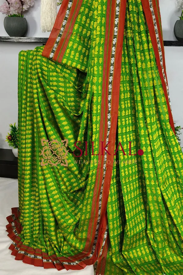 Ilkal_Khun_Viscose_Cotton__Saree_SKL04045