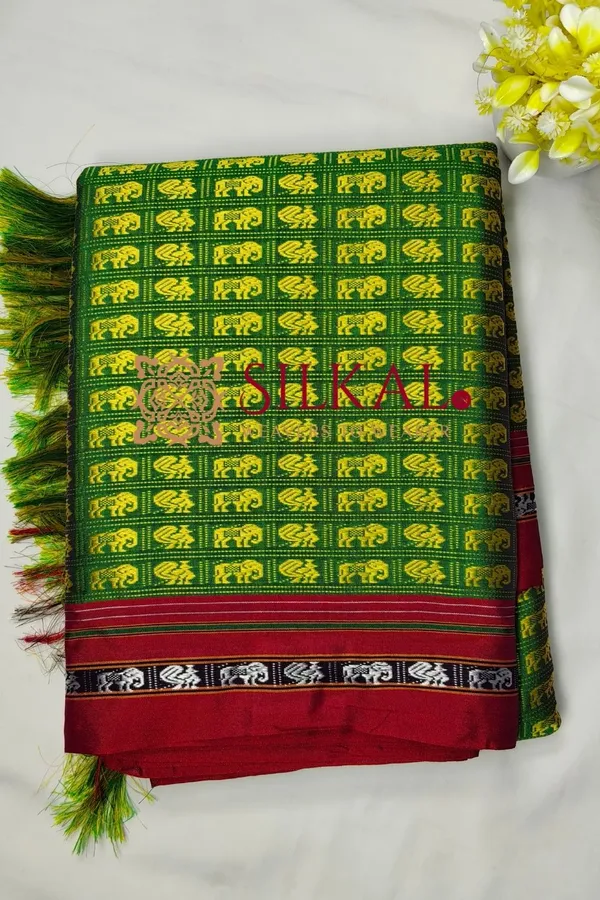 Ilkal_Khun_Viscose_Cotton__Saree_SKL04046