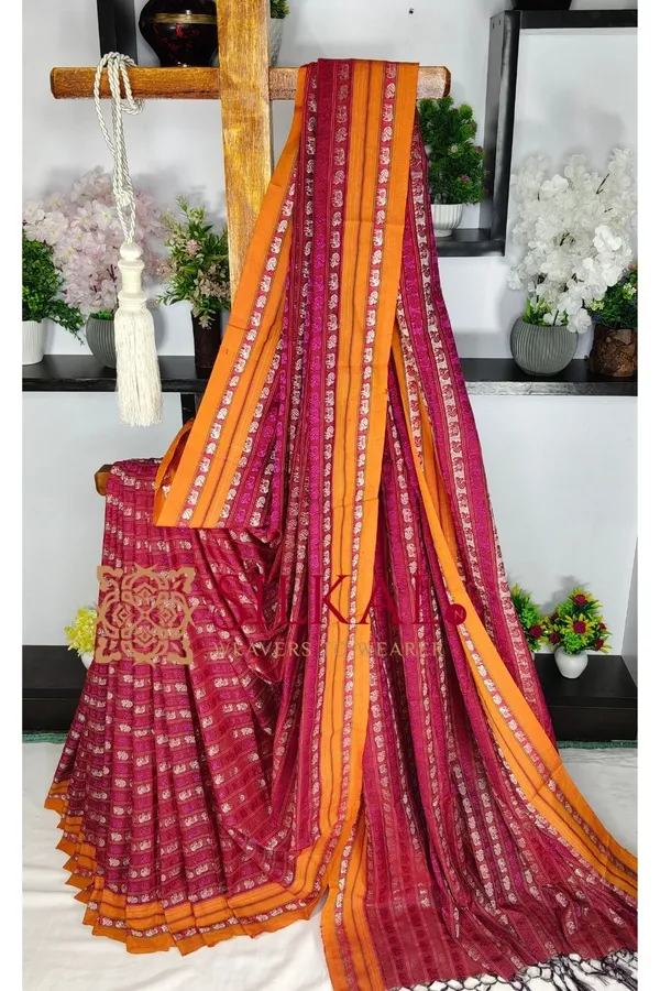 Ilkal_Khun_Viscose_Cotton__Saree_SKL04048