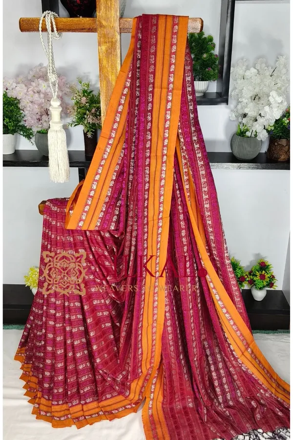 Ilkal_Khun_Viscose_Cotton__Saree_SKL04048
