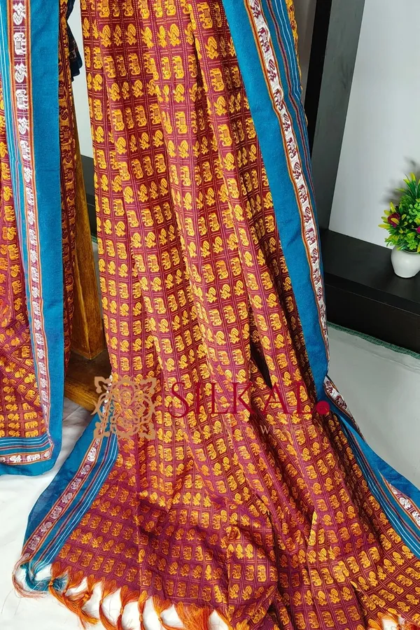 Ilkal_Khun_Viscose_Cotton__Saree_SKL04049