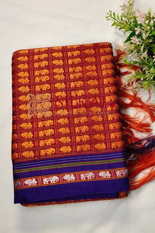 Ilkal_Khun_Viscose_Cotton__Saree_SKL04051