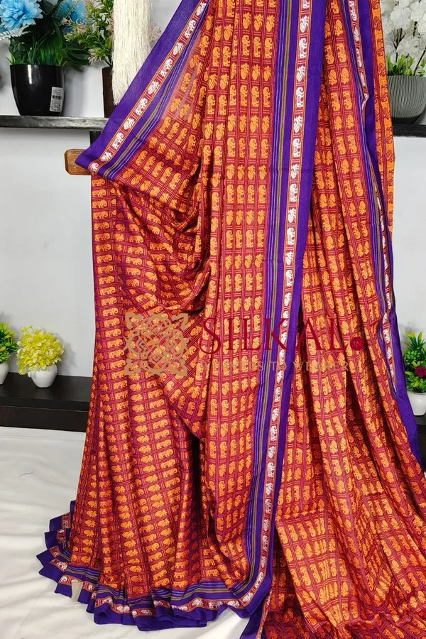 Ilkal_Khun_Viscose_Cotton__Saree_SKL04051