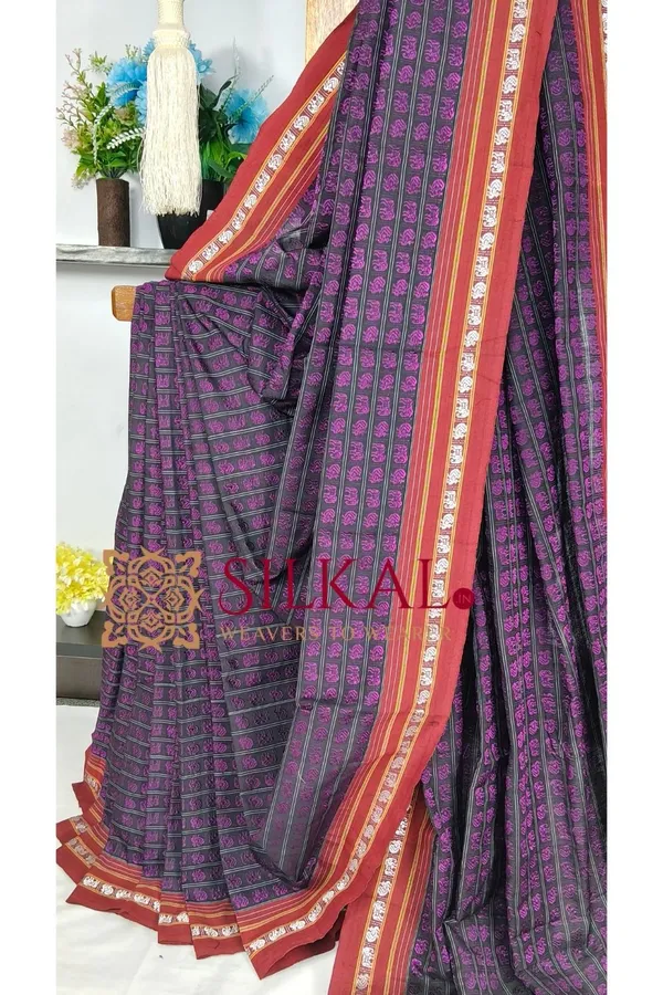 Ilkal_Khun_Viscose_Cotton__Saree_SKL04053
