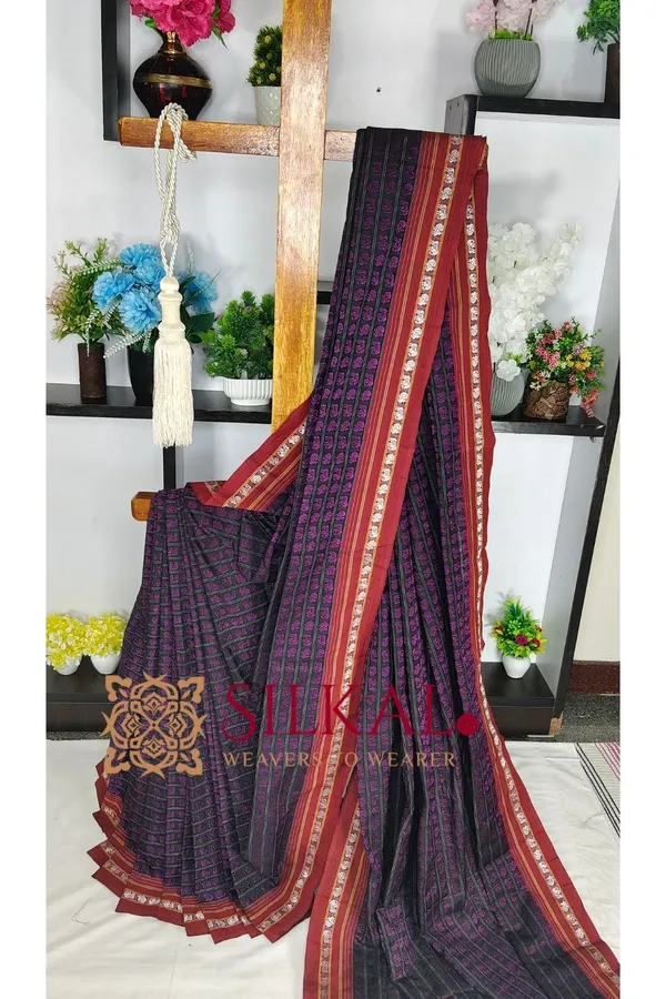 Ilkal_Khun_Viscose_Cotton__Saree_SKL04053