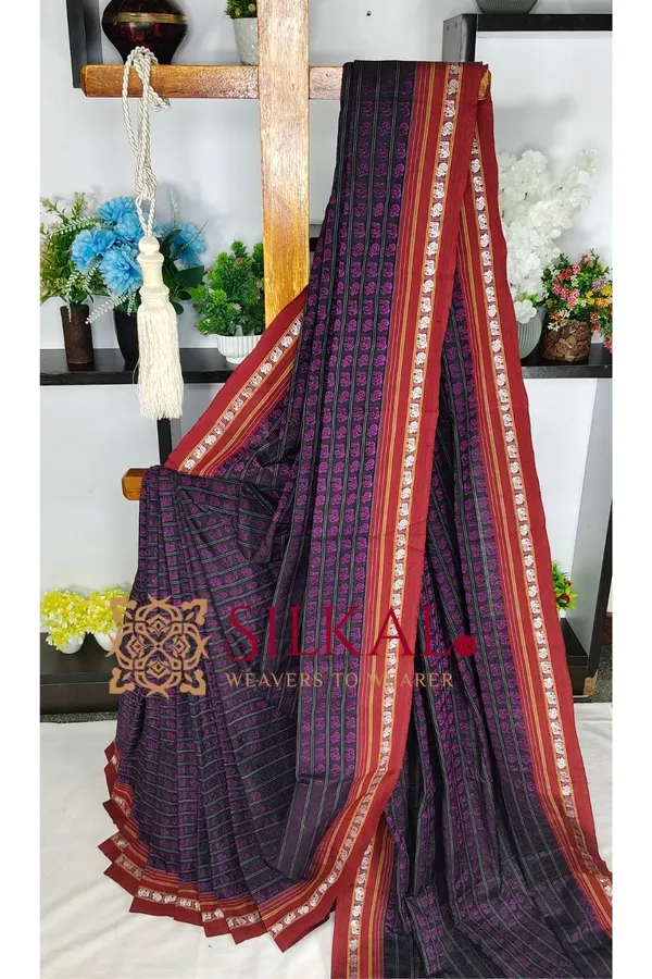 Ilkal_Khun_Viscose_Cotton__Saree_SKL04053