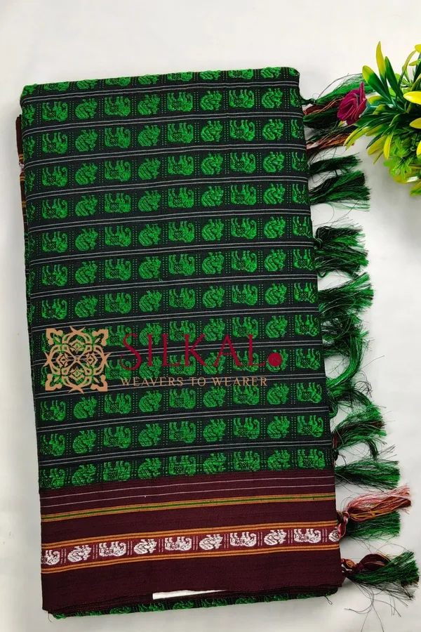 Ilkal_Khun_Viscose_Cotton__Saree_SKL04054