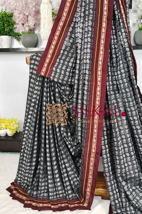 Ilkal_Khun_Viscose_Cotton__Saree_SKL04056