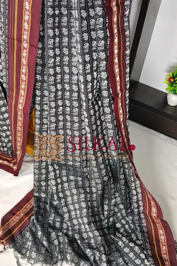 Ilkal_Khun_Viscose_Cotton__Saree_SKL04056