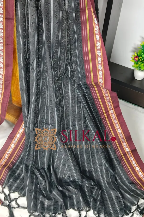 Ilkal_Khun_Viscose_Cotton__Saree_SKL04058