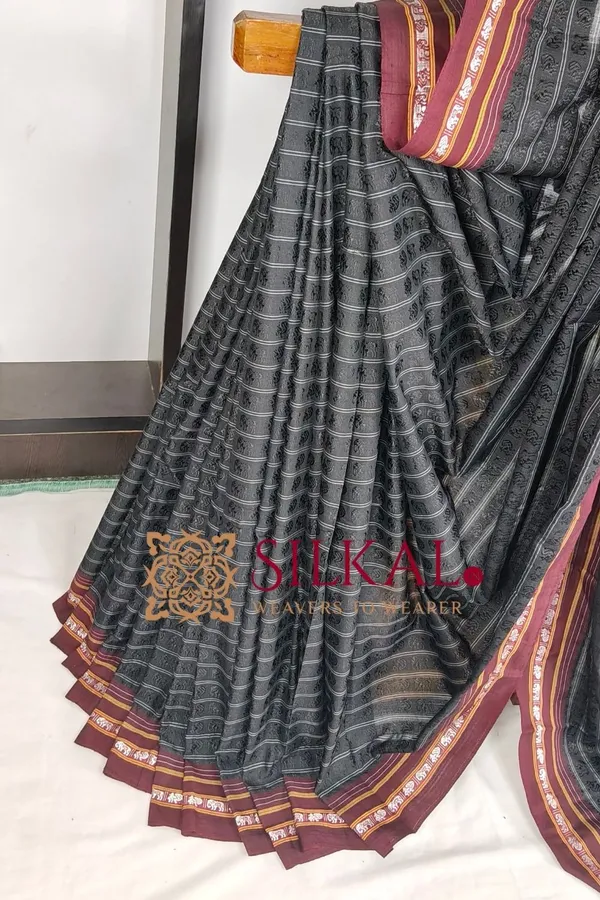 Ilkal_Khun_Viscose_Cotton__Saree_SKL04058
