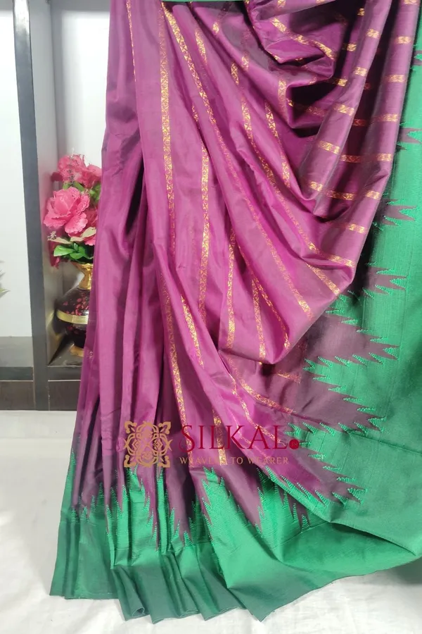 Ilkal_Mercerised_Butta_Cotton_Saree_SKL1915